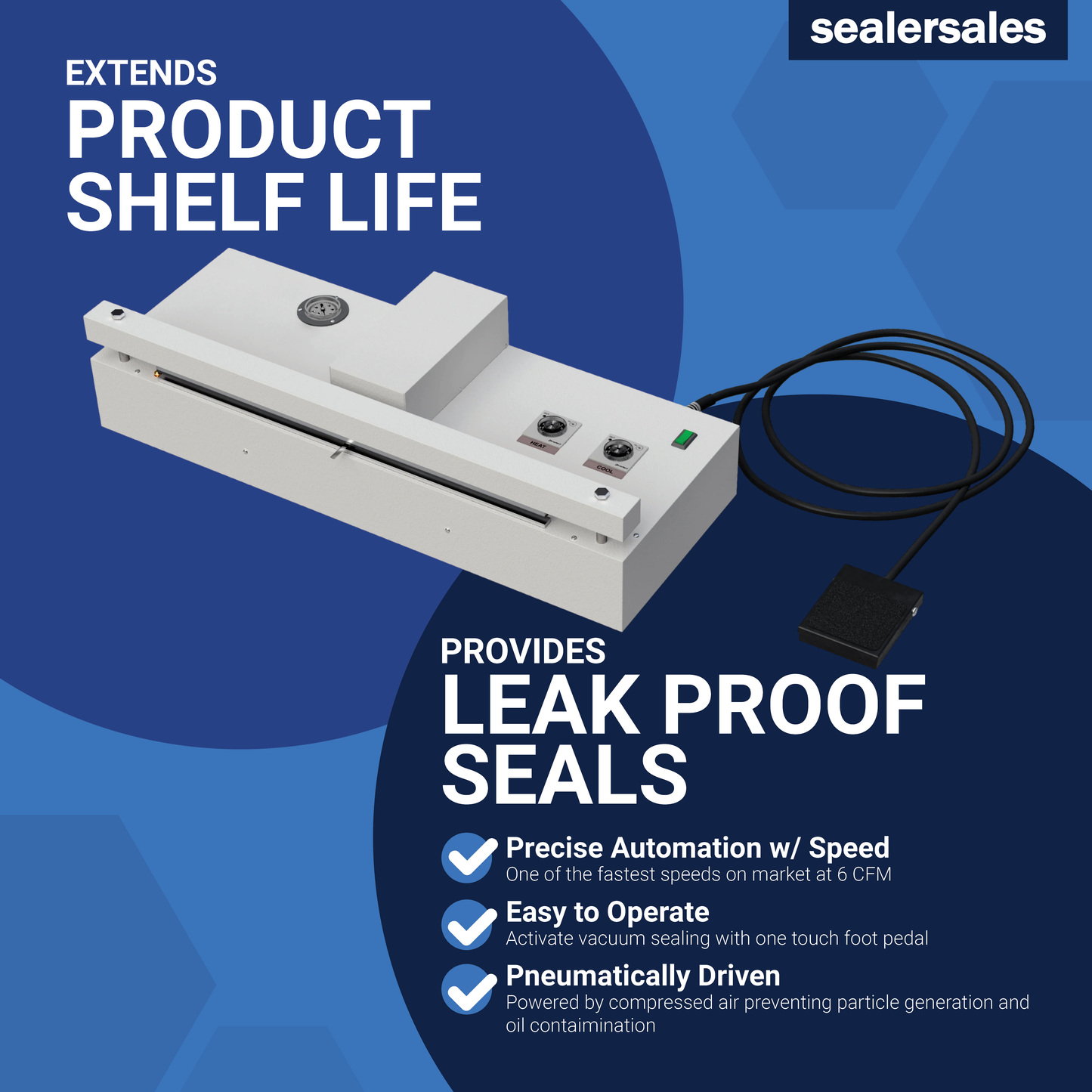 20" Nozzle Vacuum Sealer