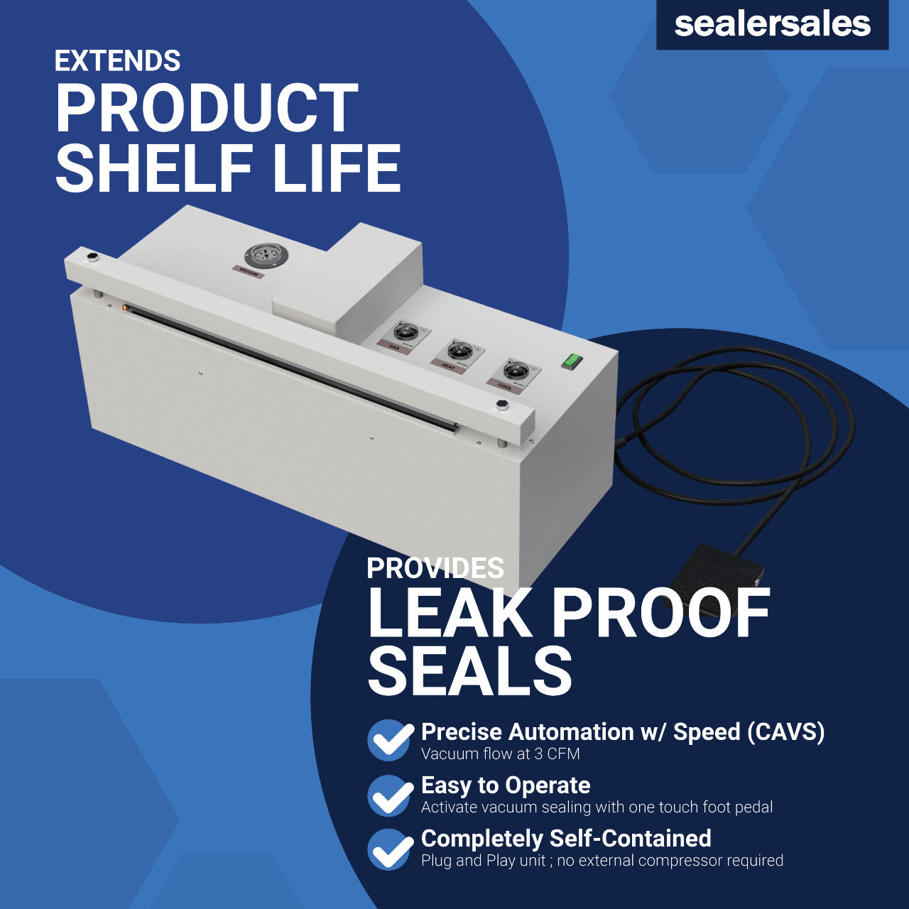 30" Nozzle Vacuum Sealer