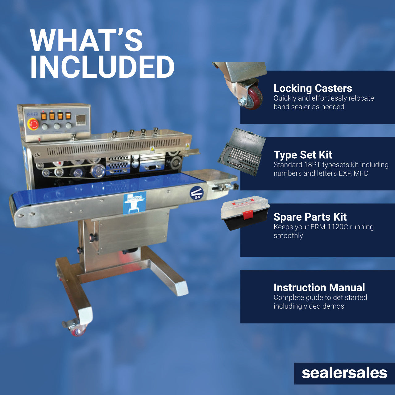 FRM-1120C Horizontal Band Sealer