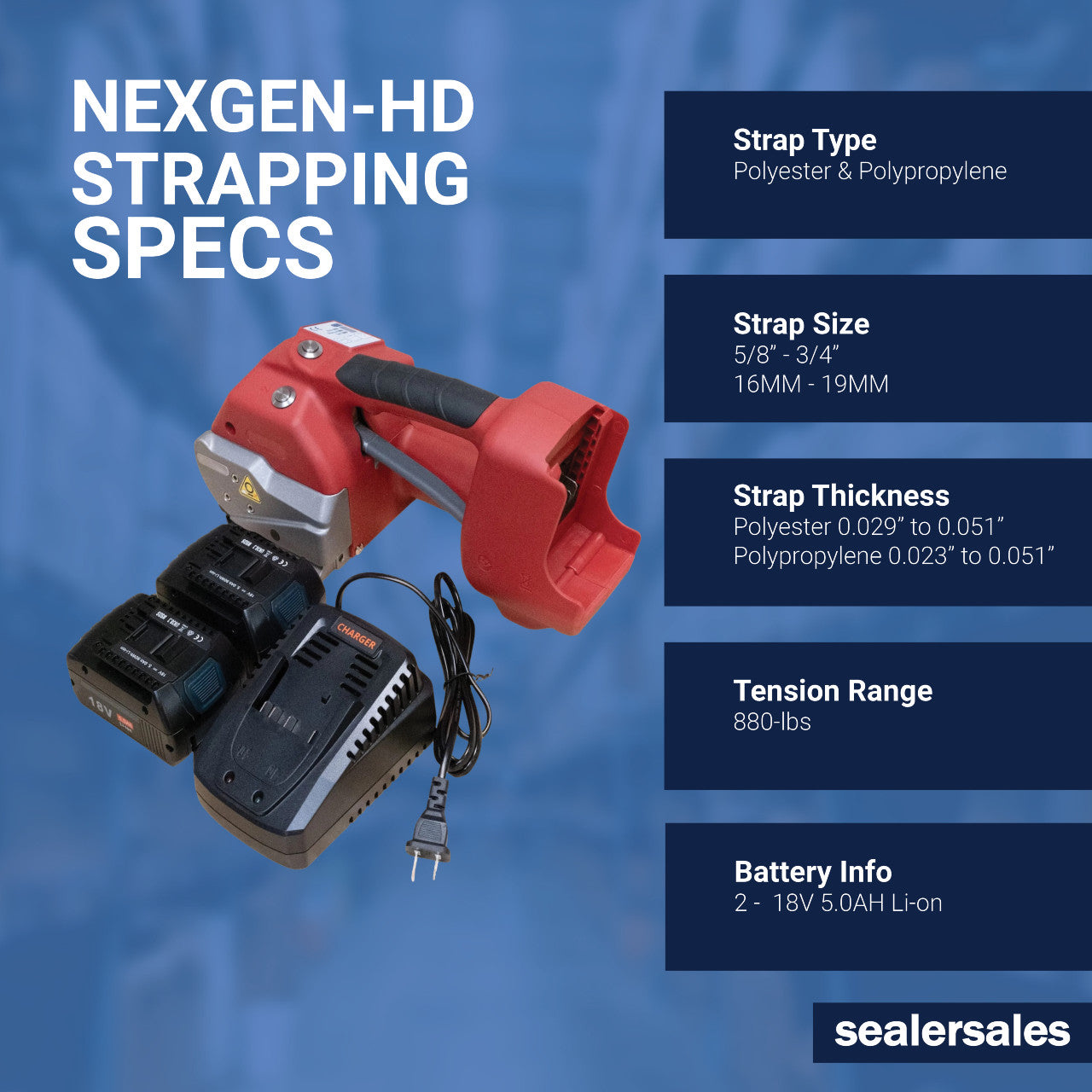 NexGen Portable Strapping Tool