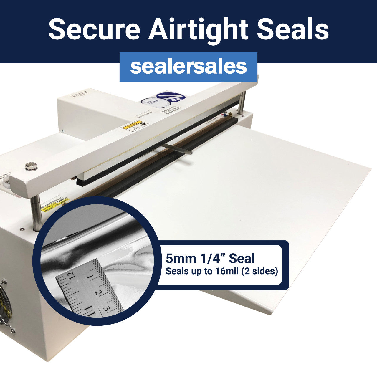 35" Nozzle Vacuum Sealer w/ Gas Flush