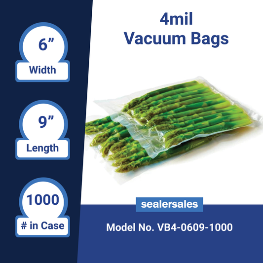 4mil Vacuum Bags