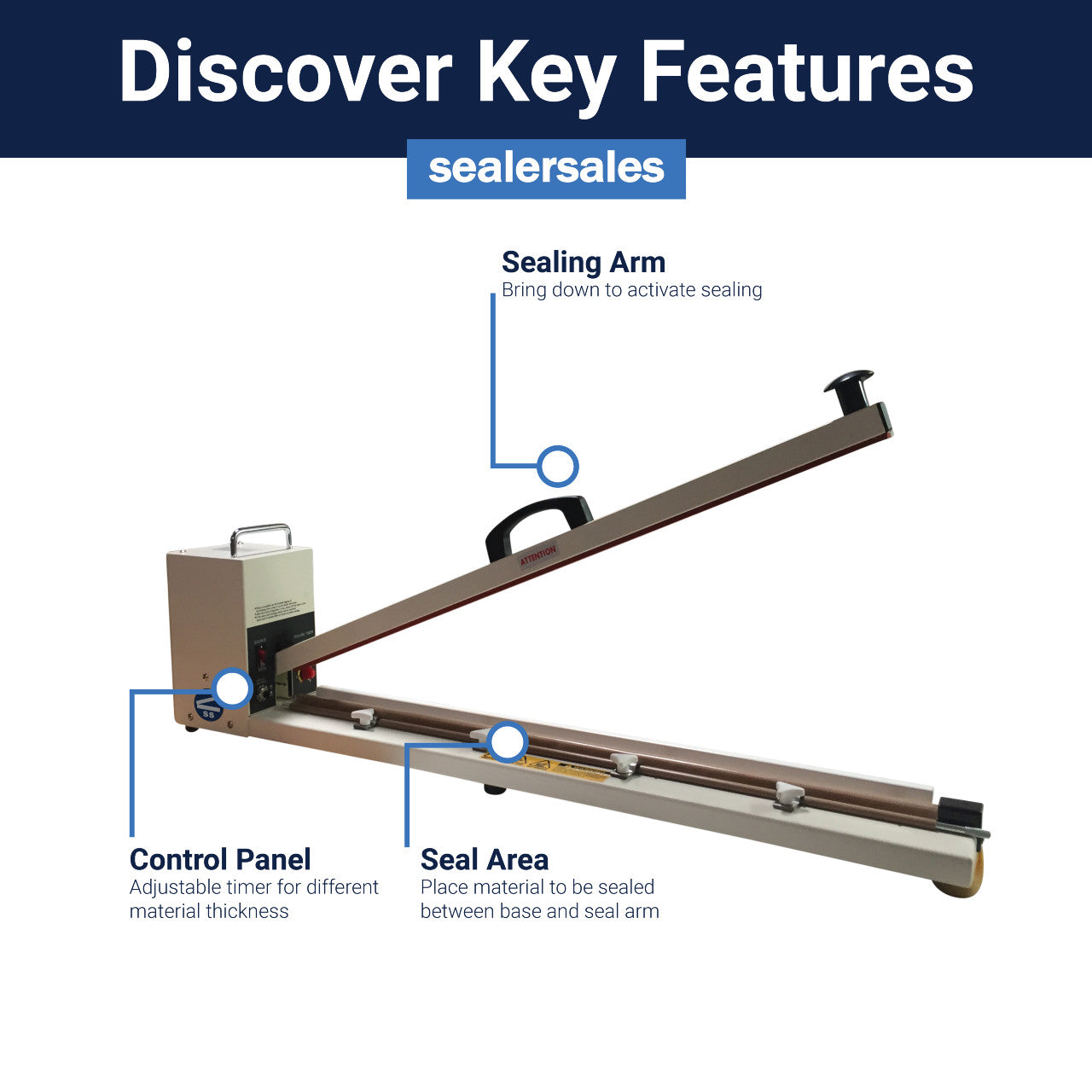 W-Series Long Hand Sealers