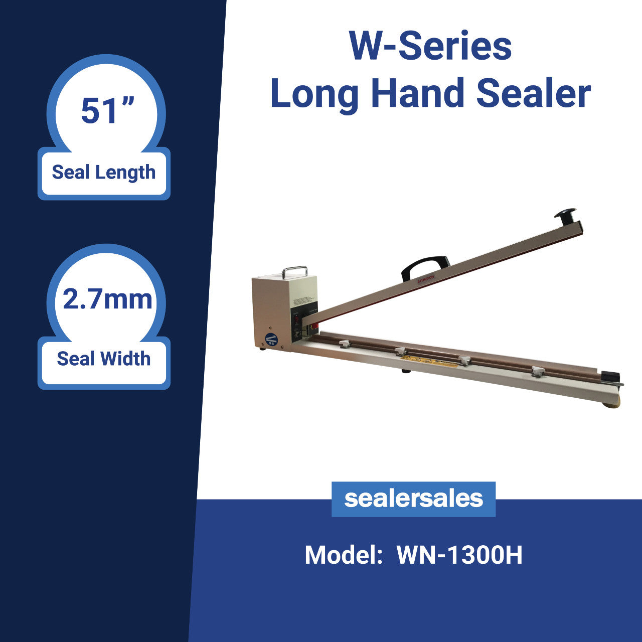W-Series Long Hand Sealers
