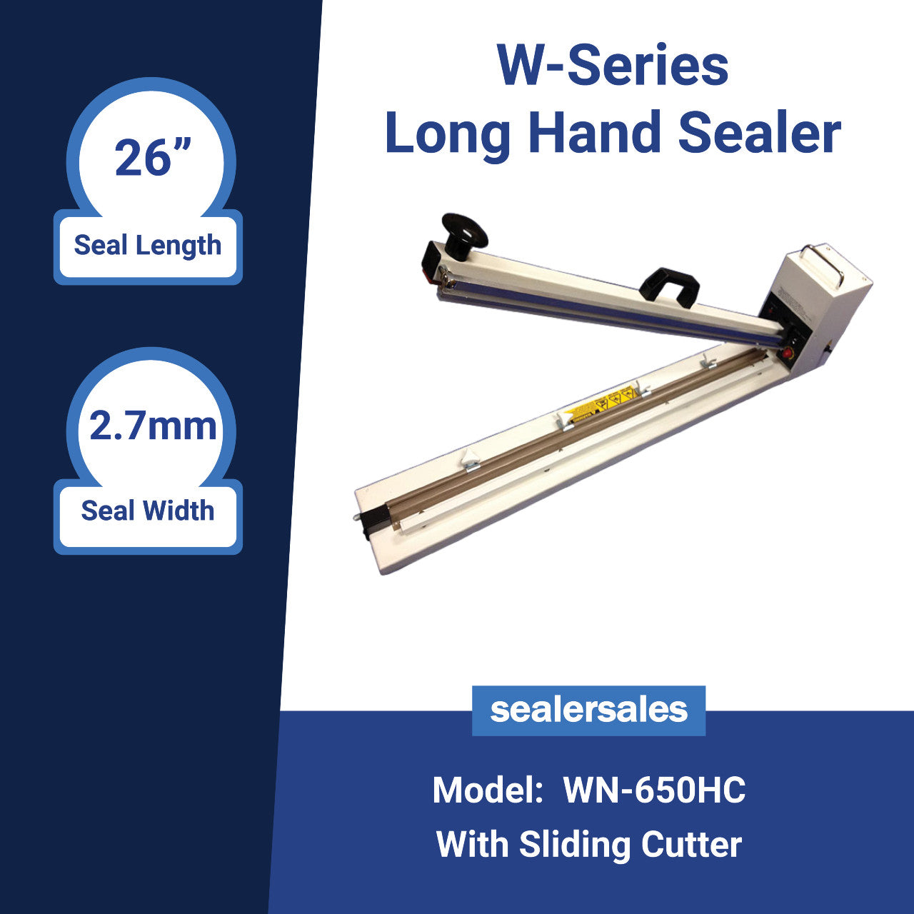 W-Series Long Hand Sealers