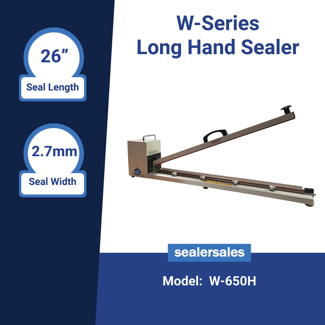 W-Series Long Hand Sealers