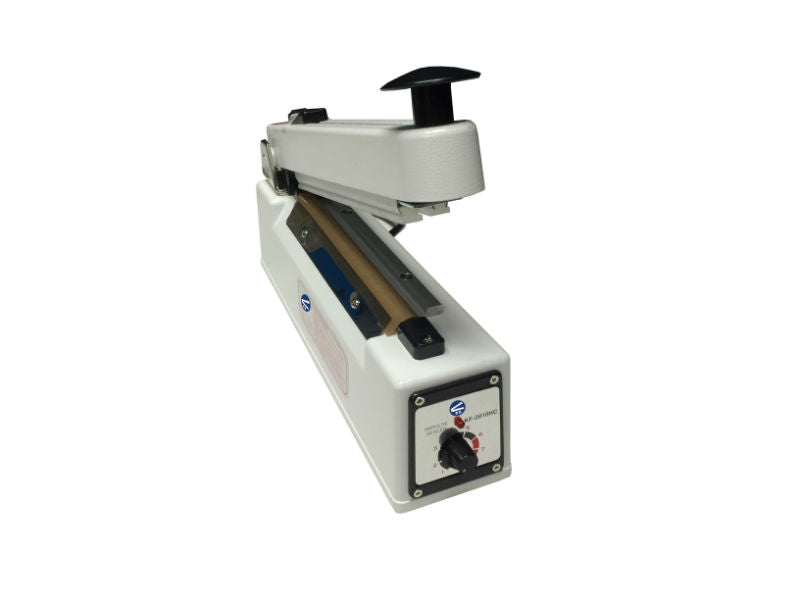 KF-210HC: 8" KF-Series Hand Seler w/ 10mm Seal Width w/ Sliding Cutter