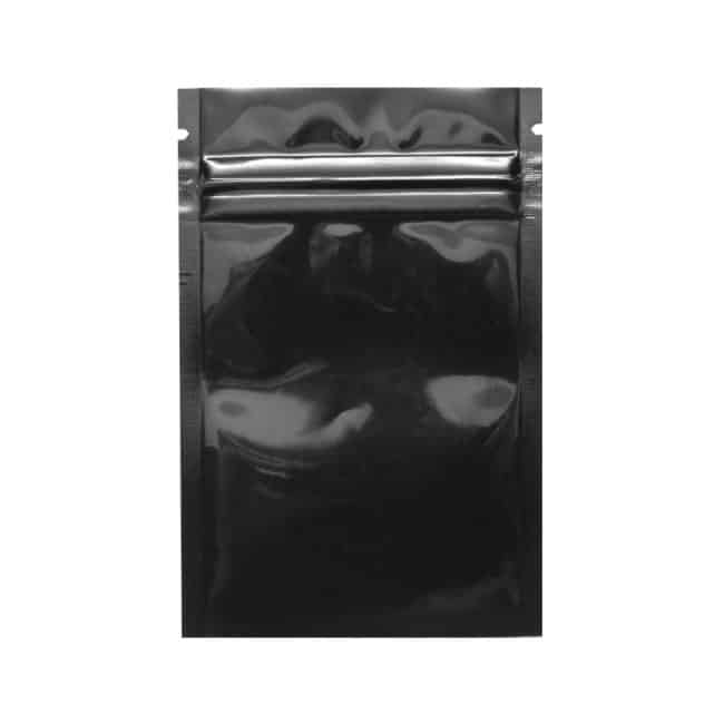 1oz Metallized Flat Zip Pouches