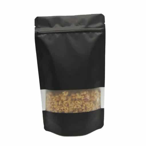 16oz Rectangular Window Stand Up Zip Pouches