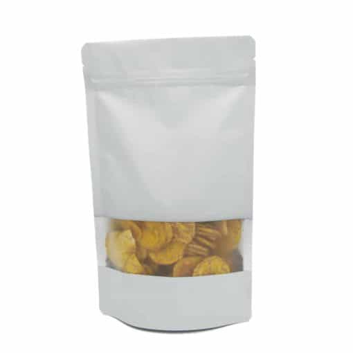 16oz Rectangular Window Stand Up Zip Pouches