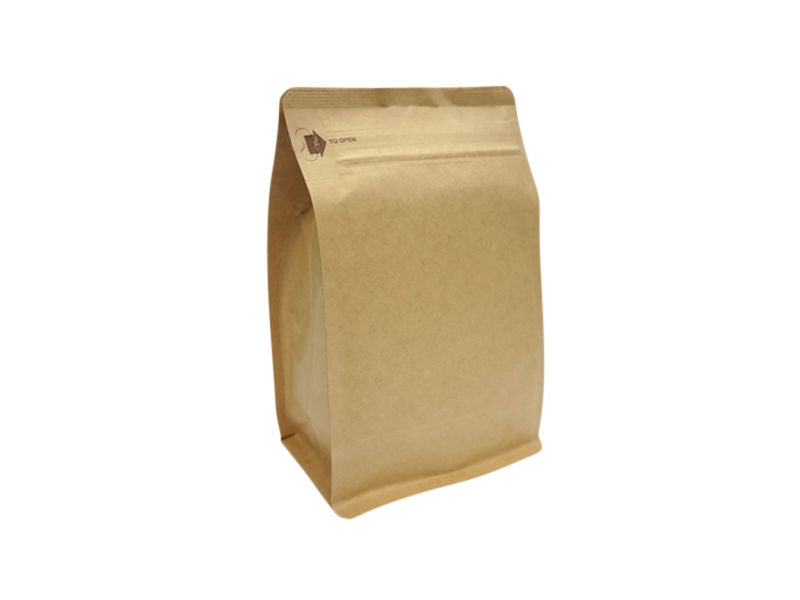 16oz (450g) Foil Square Bottom Gusseted Bags w/ E-Zip