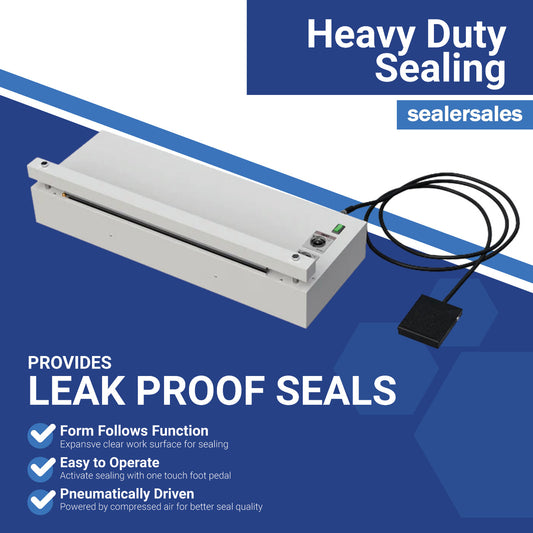 AVP Pneumatic Foot Sealer with Foot Pedal