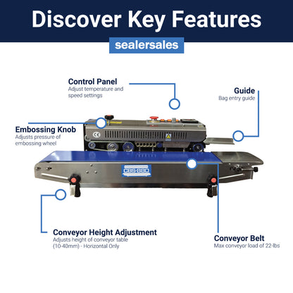 CBS-880I Horizontal Band Sealer