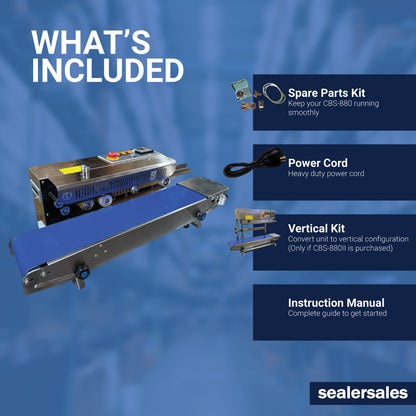 CBS-880I Horizontal Band Sealer