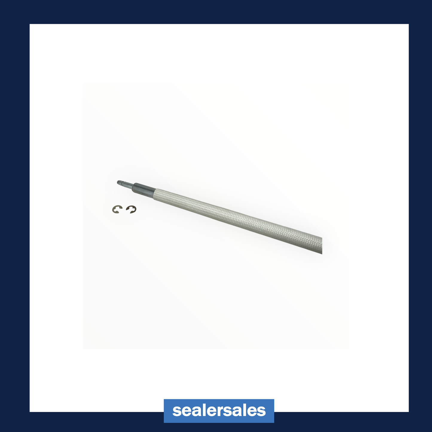 Silicone Sleeve Conveyor Roller w/ E-Clips for CN-4520A