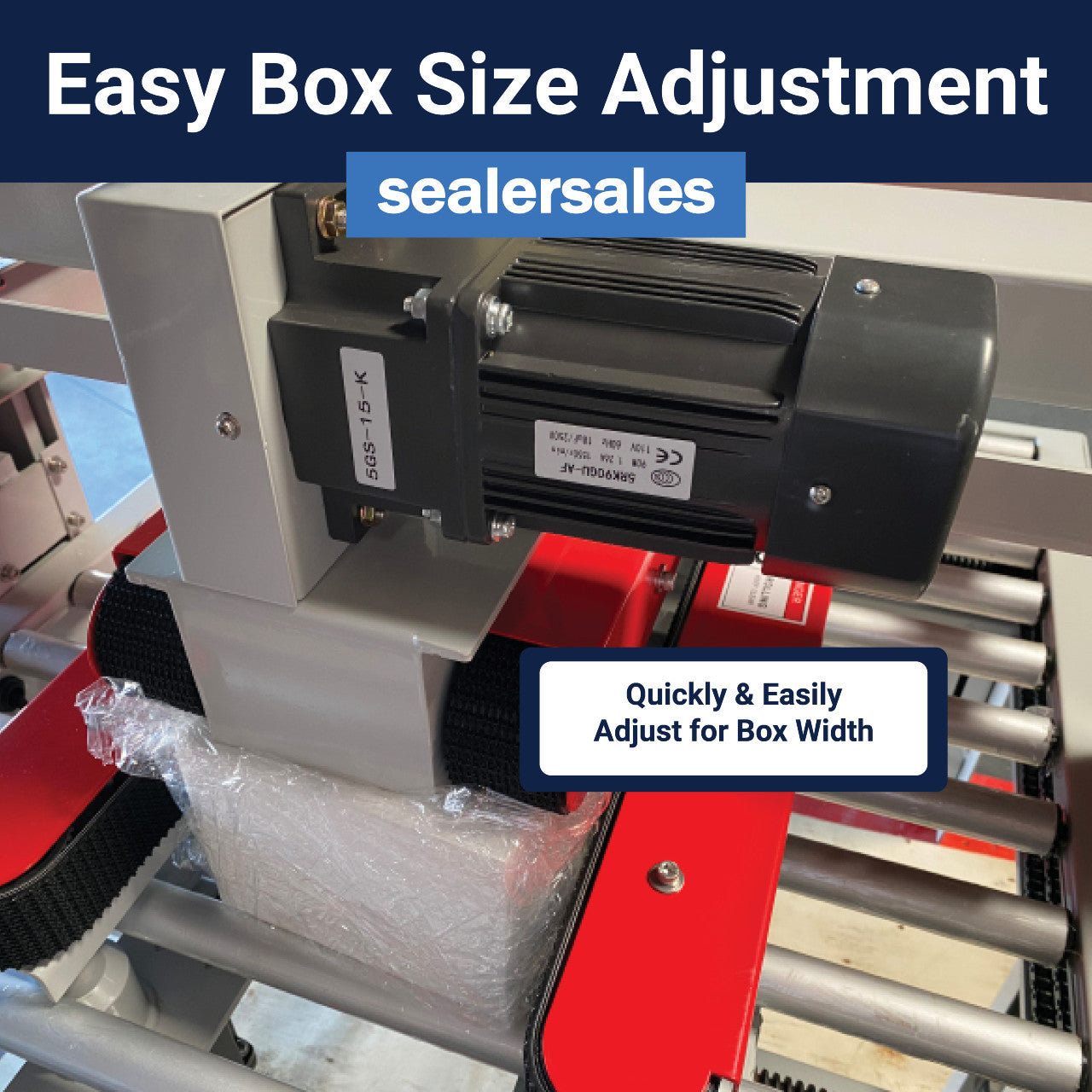 CS-5050AS Low Profile Semi-Automatic Carton Sealer