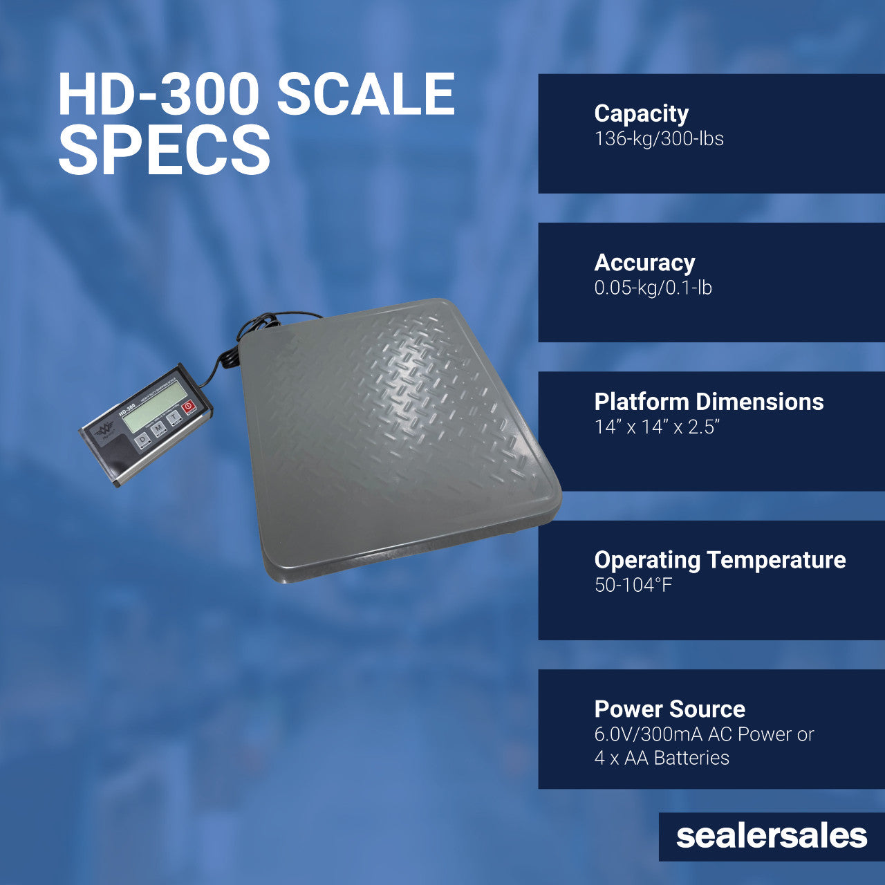HD-300 Shipping Scale