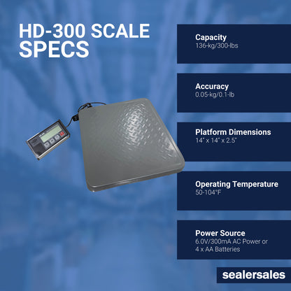 HD-300 Shipping Scale
