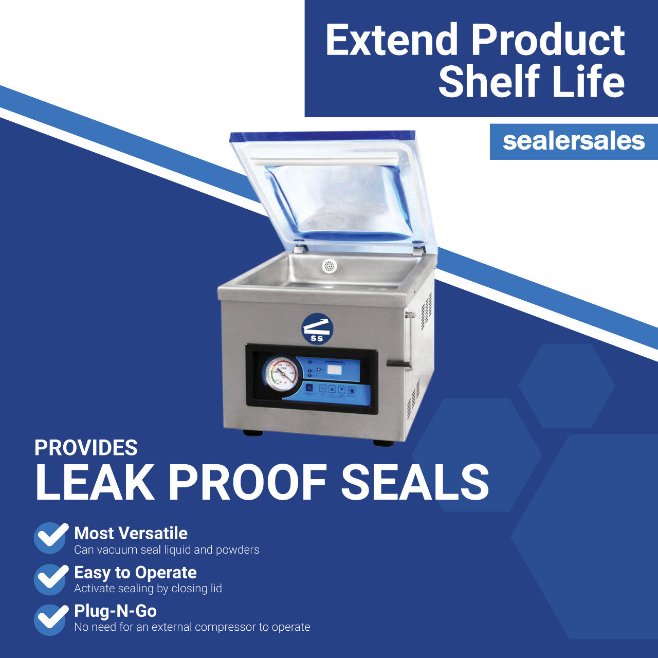 HVC-260T 10" Tabletop Vacuum Sealer