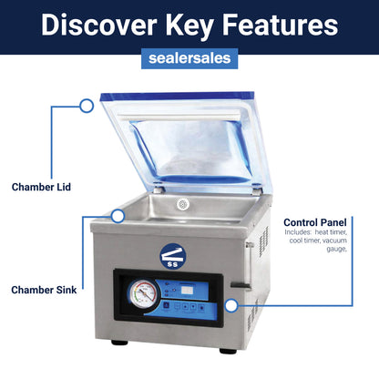 HVC-260T 10" Tabletop Vacuum Sealer
