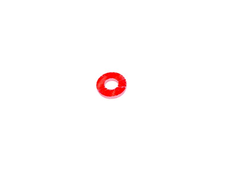 KFDF-3R:  Washer Pad (Red) For KF-Series Direct Heat Sealer
