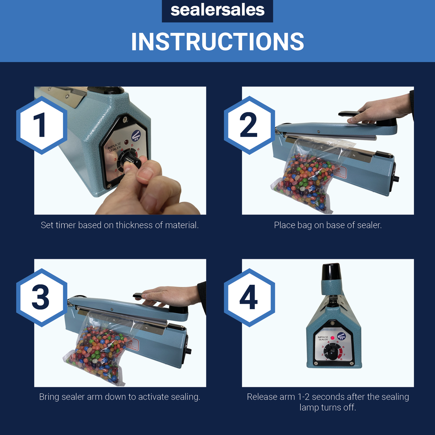 KF-Series Hand Sealers