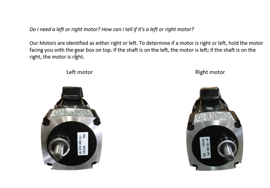 CP-322 17:1 1/5 HP Motor