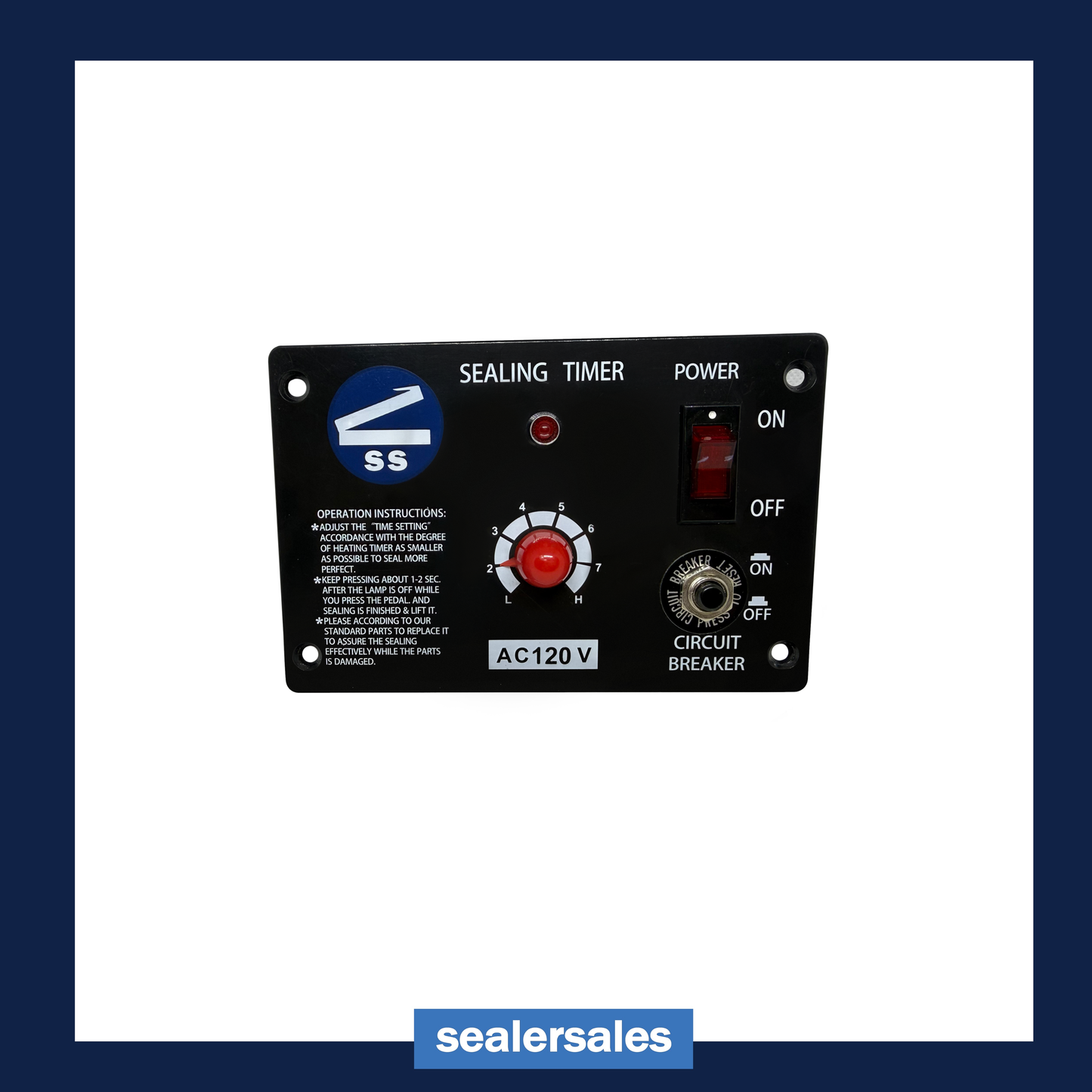 Timer or Control Panel for W-500I, W-500IC,