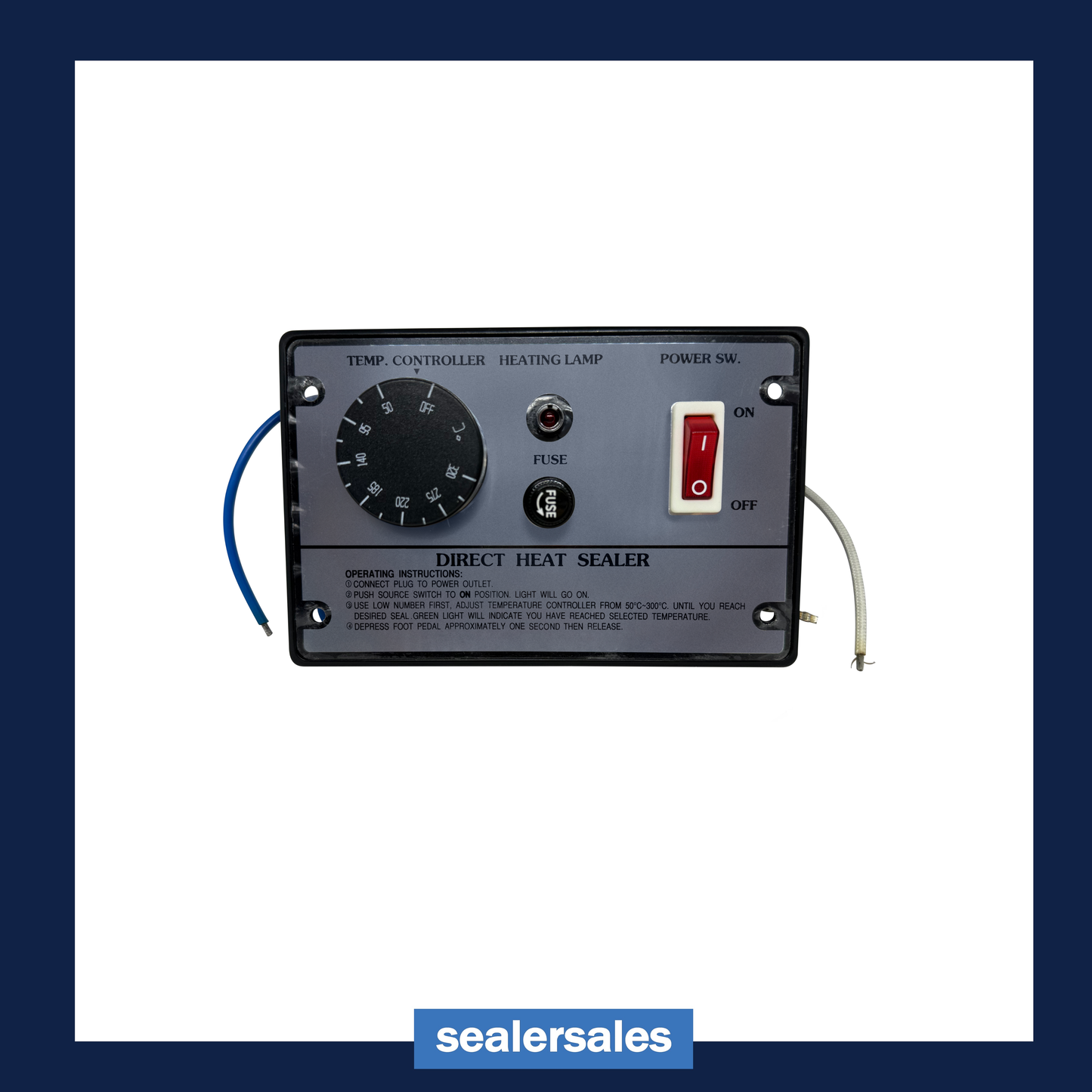 Temperature Controller for KF-Series Direct Heat Sealers