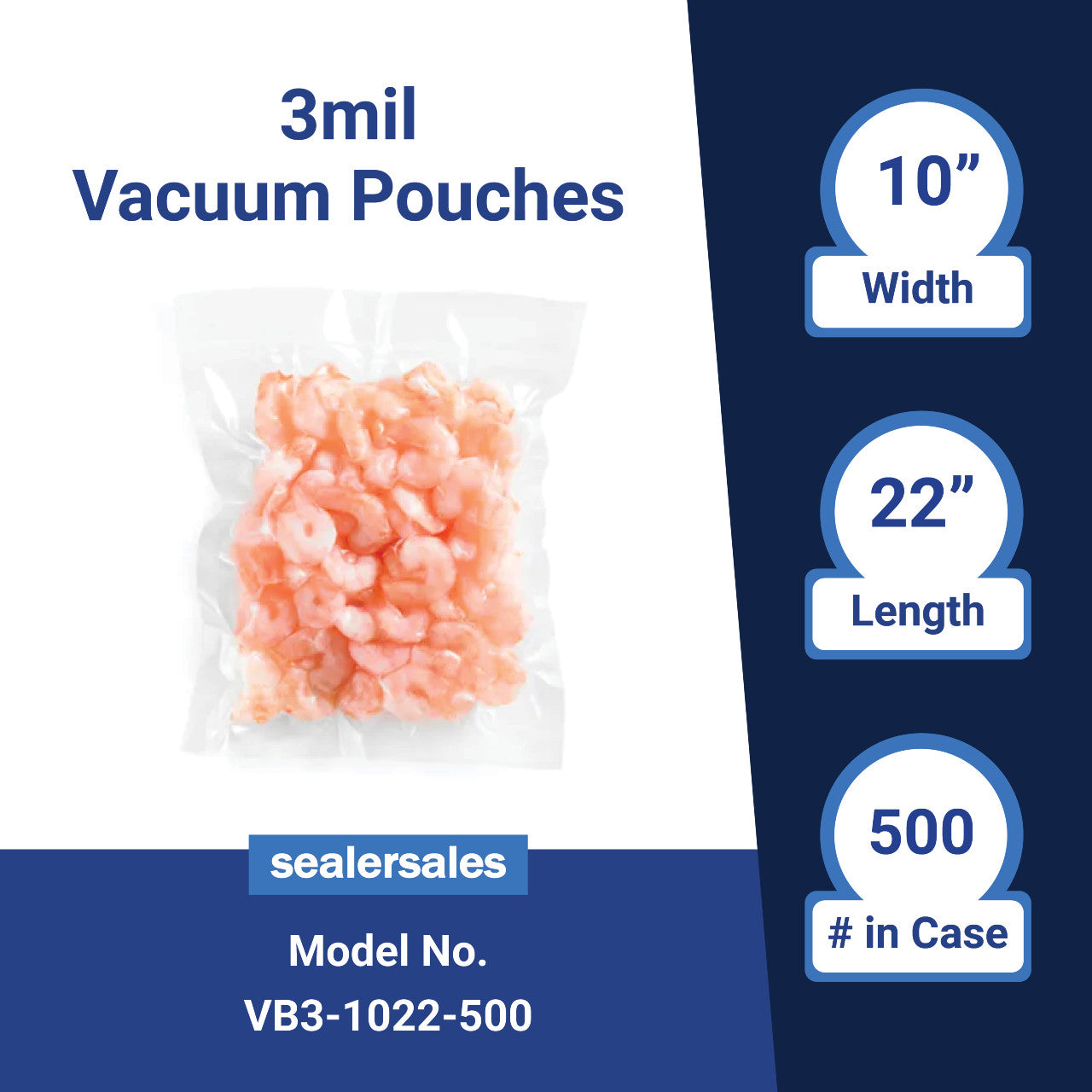 3mil Vacuum Bags