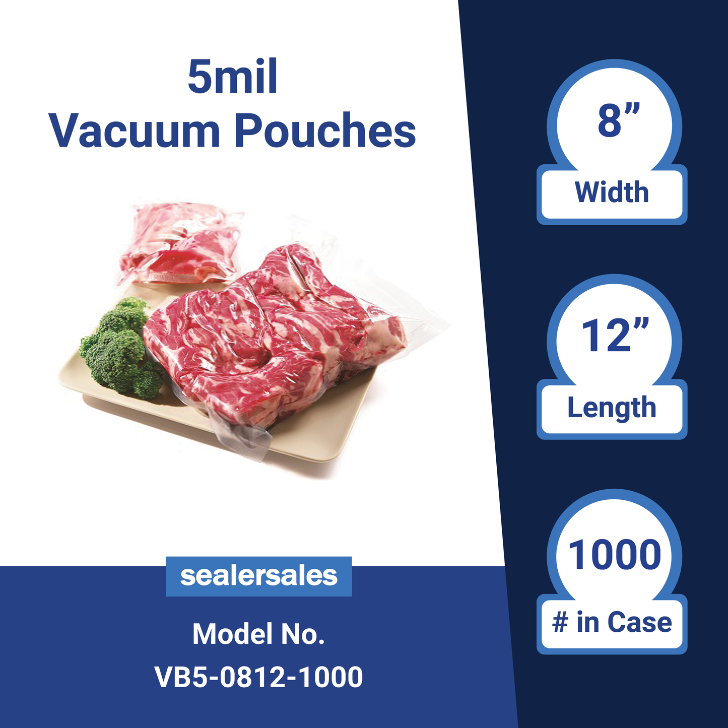 5mil Vacuum Bags