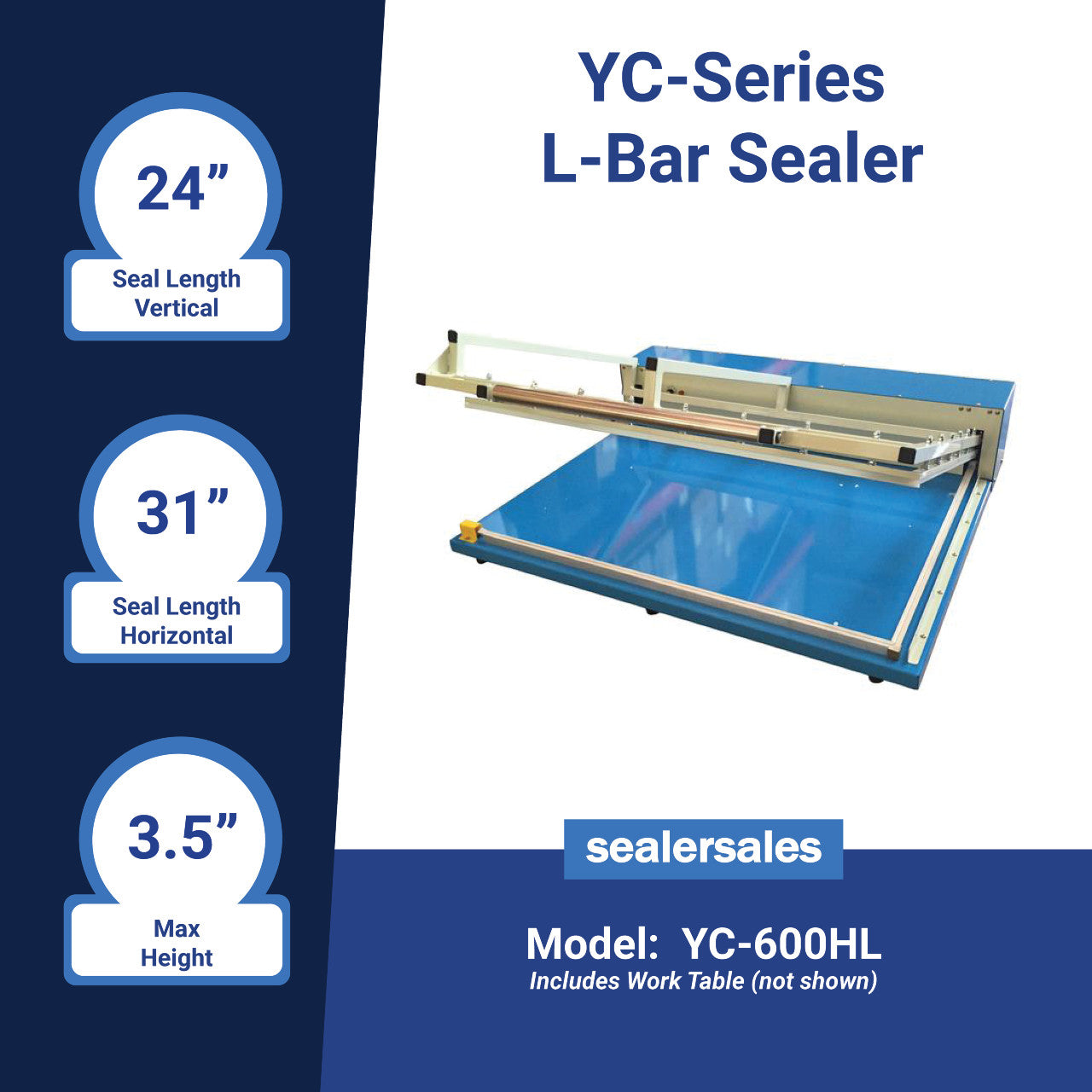 YC-Series L-Bar Sealer