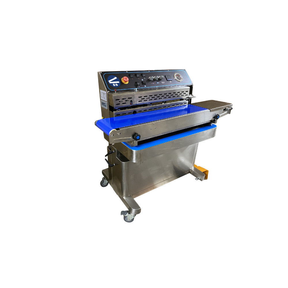 HR-MV980ZQ Horizontal, Right Feed, Dry Ink Coding, Air Suction and Gas Flush Band Sealer