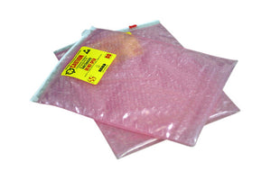 Pink Anti-Static Cushion Slider Zipper Pouches