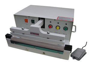 W-600A:  24" W-Series Automatic Impulse Sealer w/ 2.7mm Seal Width