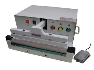 W-450A:  18" W-Series Automatic Impulse Sealer w/ 2.7mm Seal Width