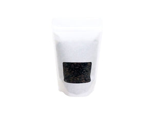 16oz Oval Window Stand Up Zip Pouches