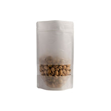 16oz (450g) Rice Paper Stand Up Pouch w/ Zip