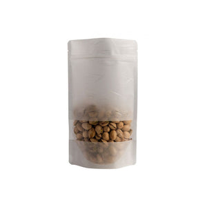 4oz (110g) Rice Paper Stand Up Pouch w/ Zip