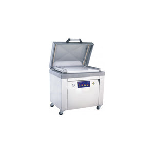 21" Single Chamber Vacuum Sealer w/ Busch 021 Pump w/ Left & Right Seal Bars w/ 6mm seal